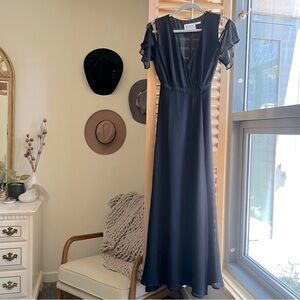 BB Dakota RSVP Navy Cross My Heart Dress